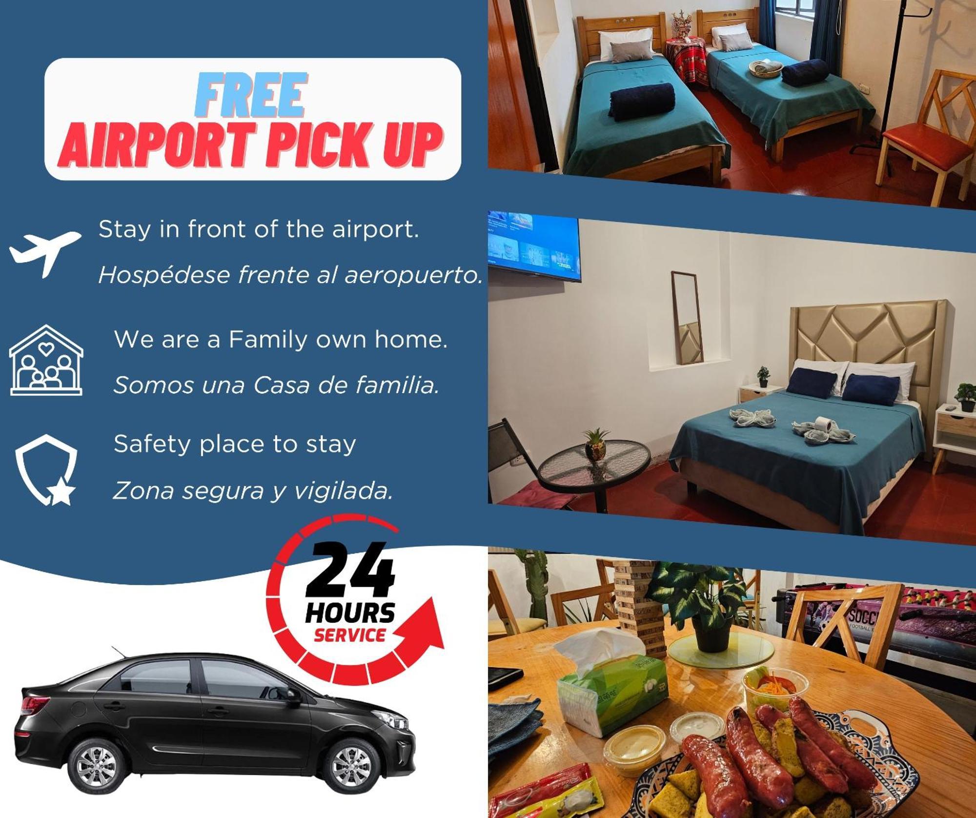 Lima Airport Hostel With Free Airport Pick Up Callao Exteriör bild